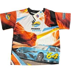 NASCAR Phoenix Raceway Sublimated Graphic Tee, Youth Size XS, NWT
